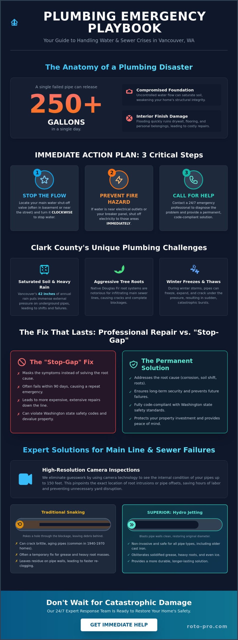 Emergency Plumber in Vancouver, WA: 24/7 Expert Response for Clark County