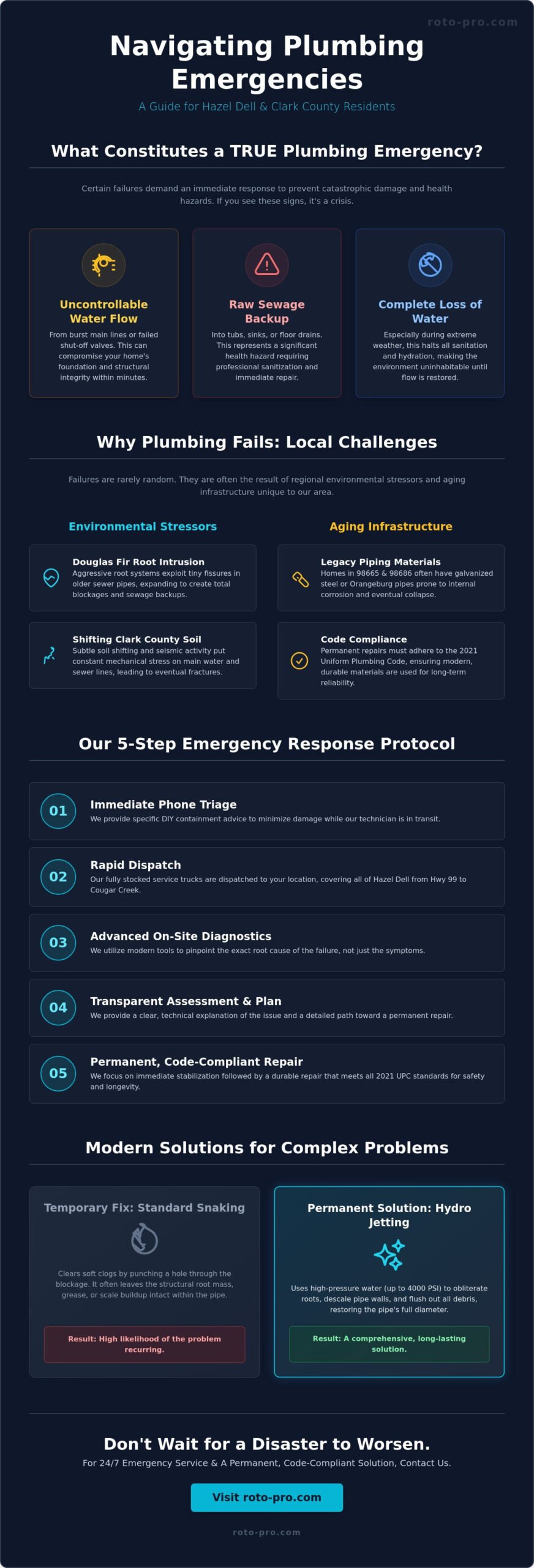 Emergency Plumber in Hazel Dell, Vancouver, WA: 24/7 Rapid Response